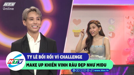 Xem Show CLIP HÀI Ty Lê bối rối vì Challenge make upp khiến Vinh Rây đẹp như Midu HD Online.